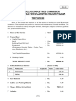 Khadi & Village Industries Commission Project Profile For Gramodyog Rojgar Yojana Tent House