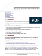 Chapter 16: Modeling Species Transport and Gaseous Combustion