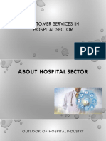 Customer Services in Hospital Sector