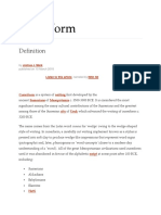 Cuneiform: Cuneiform Writing Sumerians Mesopotamia