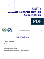 412n - Unit I - Digital Design Automation