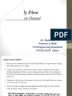 Lec-5 Unsteady Flow in Open Channels PDF