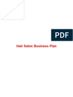 Hair Salon Business Plan