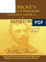 Boericke New Manual of Hom Materia Medica With Rep Contents Reading Excerpt