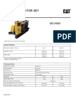 Cat Diesel DE165E0 - Silent - Specsheet