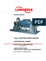 Pump Division: Sleeve/Ball Configuration