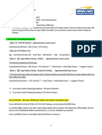 Pan AM FAA License Procedures