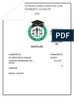 Dr. Ram Manohar Lohiya National Law University, Lucknow 2019