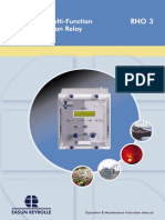 Numerical Multi-Function Motor Protection Relay: Operation & Maintenance Instruction Manual