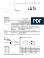 Aluminum Electrolytic Capacitors/ FK Surface Mount Type: Features