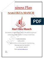 Nari Ekta Manch: Business Plan