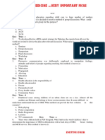 PMDC Community Medicine Mcqs PDF