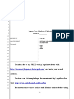 Sample Petition For Preliminary Distribution For Probate in California