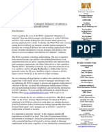 ATA Letter To Members 4-18-19