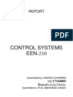 Control Systems EEN-210: Branch