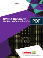 NVIDIA Quadro Vs GeForce Graphic Cards