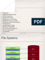 Outline: What Is A Distributed DBMS Distributed DBMS Architecture