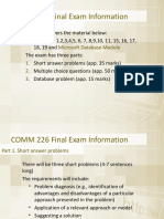 226 Final Exam Information W 2019