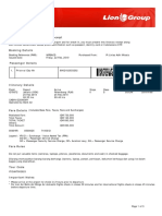 Lion Air Eticket Itinerary / Receipt: Priatna/Edy MR