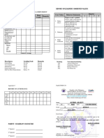 Learning Areas Quarter Final Grade Remarks 1 2 3 4 Core Values Behavior Statements Quarter 1 2 3 4