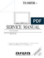 Service Manual: TV-14GT33