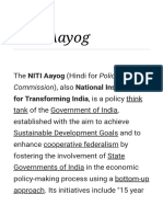 NITI Aayog - Wikipedia