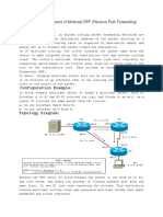 Understanding Basics of Multicast RPF