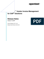 OpenText Vendor Invoice Management 75 SP7 Release Notes