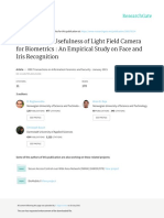 Exploring The Usefulness of Light Field Camera For Biometrics: An Empirical Study On Face and Iris Recognition