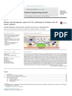 Kinetic and Mechanistic Aspects For CO2 Reforming of Methane Over Ni Based Catalyst