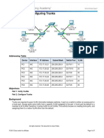 3.2.2.4 Packet Tracer - Configuring Trunks Instructions IG