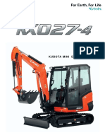 Kubota KX027 4