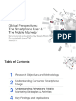 Global Insights Smartphone Users and The Mobile Marketer Research Studies