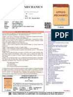 Applied Mechanics: by Dr. H. J. Shah & S. B. Junnarkar