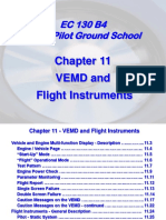 EC 130 B4-11 VEMD and Flight Instruments