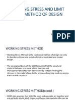 Working Stress and Limit State Method of Design