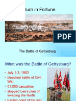 A Turn in Fortune: The Battle of Gettysburg