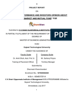 Share Market and Mutual Fund " For: "A Study of Performance and Investors Opinion About