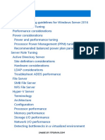 Optmize Performance Windows Server 2016 PDF