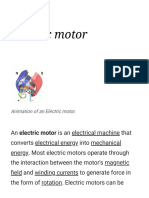 Electric Motor Wikipedia PDF