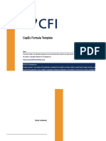 CapEx Formula Template