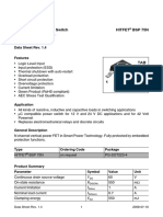 Smart Lowside Power Switch Hitfet BSP 75N: Data Sheet Rev. 1.4