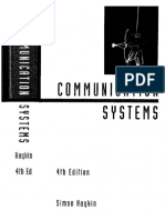 Communication Systems 4th Edition Simon Haykin With Solutions Manual PDF