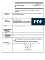 Demonstration Lesson Plan For Grade 9 Copper Splicing