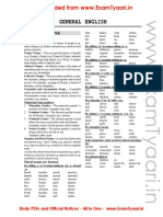 English Grammar Notes - WWW - ExamTyaari.in PDF