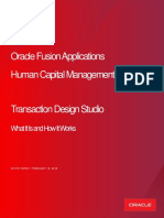 HCM 19A Transaction Design Studio FINAL