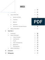 Causes and Effect of World Wars