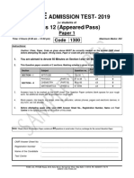 SAMPLE PAPER-AT-1920-CLASS-XII-PASS-10-03-2019/AT-1920-C-XII (PASS) - AT+PCM-Paper-1