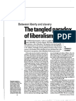 (DOMENICO LOSURDO) The Tangled Paradox of Liberalism