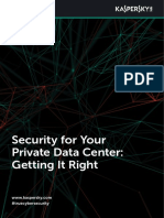 Security For Your Private Data Center Getting It Right